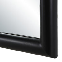 Arcade full length mirror by Renwil, iron, matte black finish