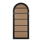 Arcade full length mirror by Renwil, iron, matte black finish