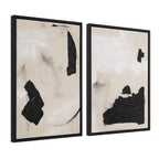 Asia wall art by Renwil, 100% cotton canvas, black frame