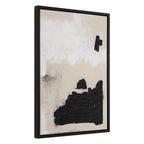 Asia wall art by Renwil, 100% cotton canvas, black frame