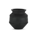 Astra vessel by Moe's Home Collection, black terracotta, matte finish