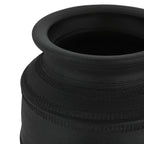 Astra vessel by Moe's Home Collection, black terracotta, matte finish
