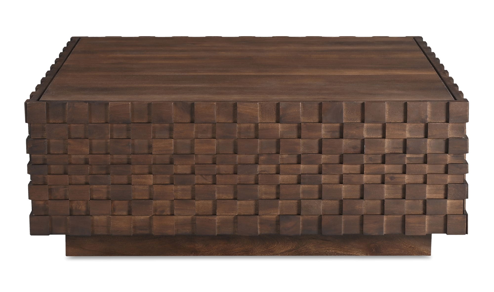 Easton Storage Coffee Table Brown front