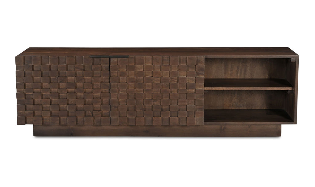 Easton Media Cabinet Brown