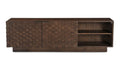 Easton Media Cabinet Brown