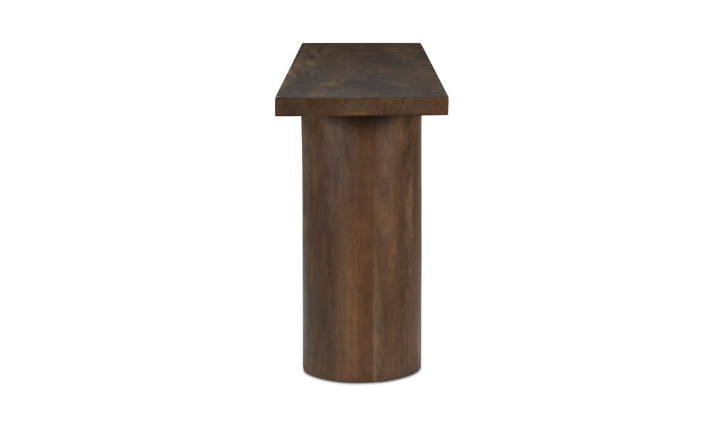 Hadley Console Table Warm Brown 3