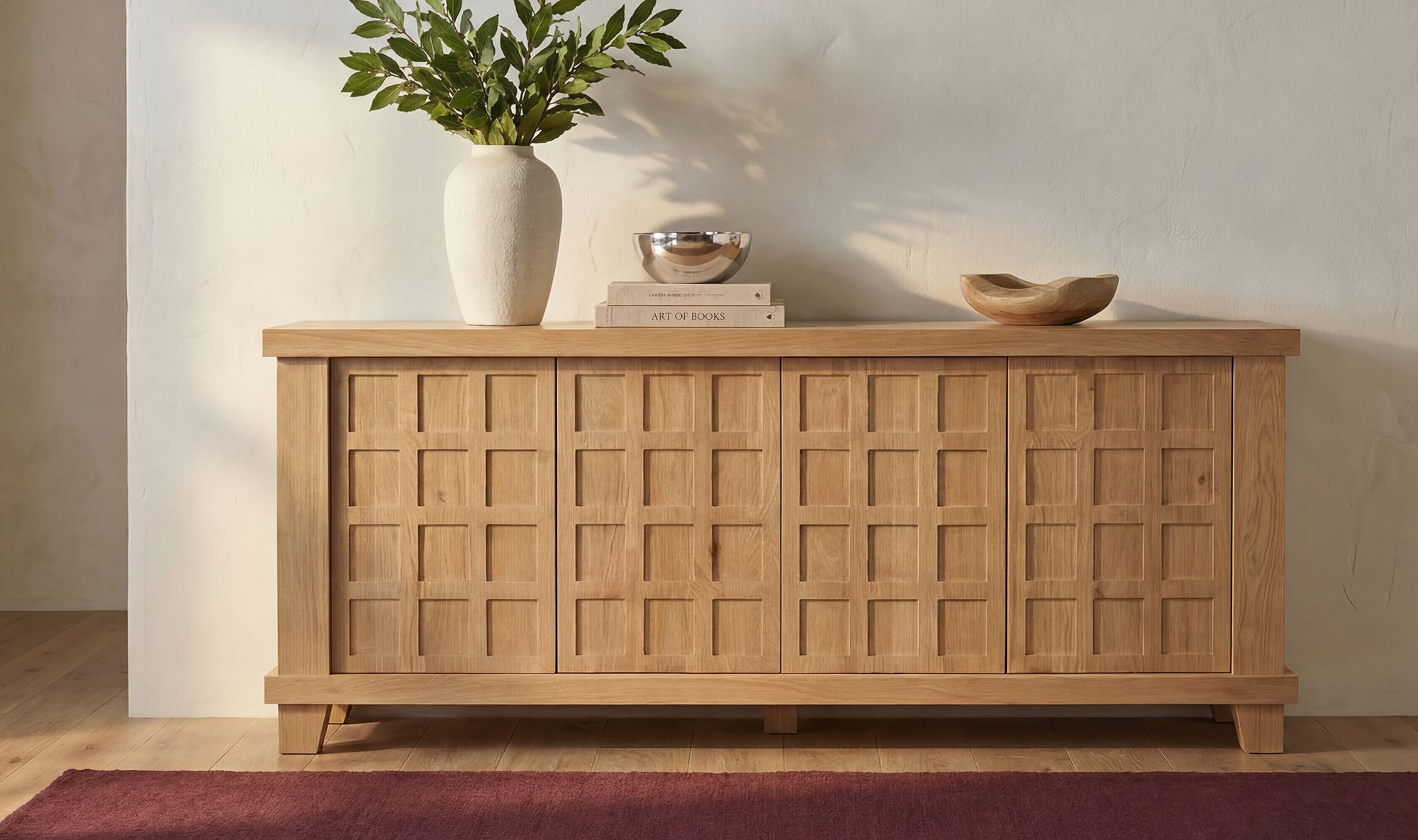 Oak Enya Sideboard Natural Oak view 2