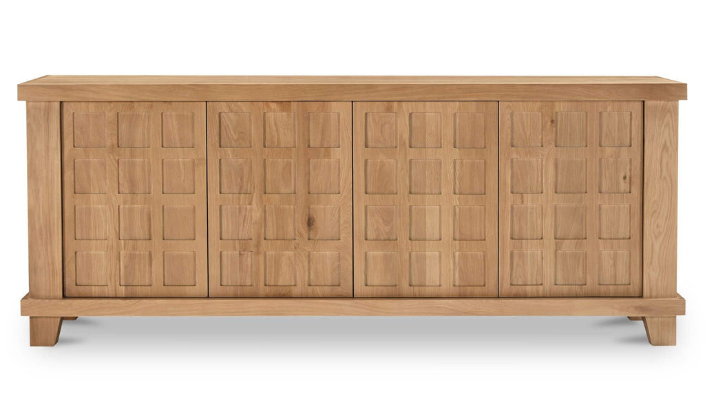 Oak Enya Sideboard Natural Oak front