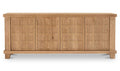 Oak Enya Sideboard Natural Oak front