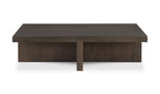 Folke Rectangular Coffee Table Dark Brown front