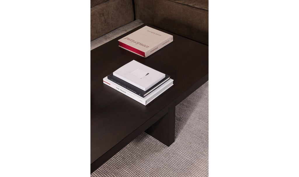 Folke Rectangular Coffee Table Dark Brown view 3
