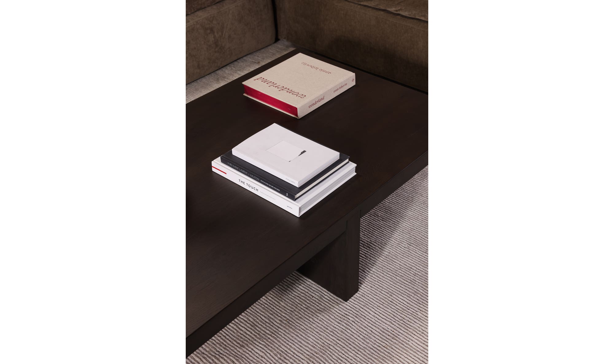 Folke Rectangular Coffee Table Dark Brown view 3