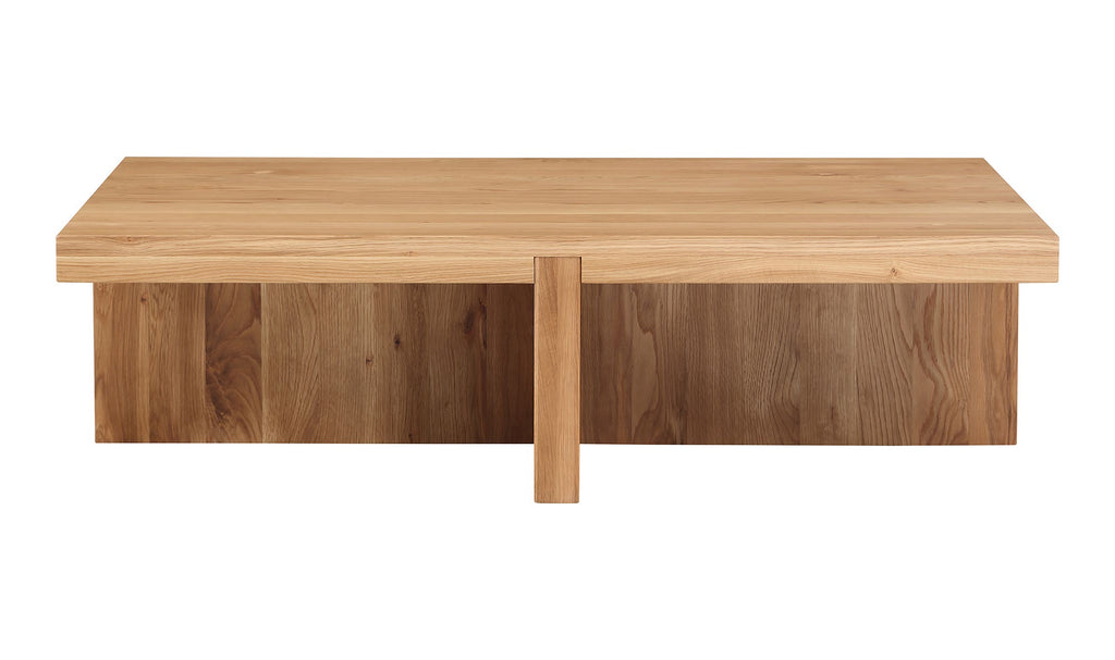 Folke Rectangular Coffee Table Natural front