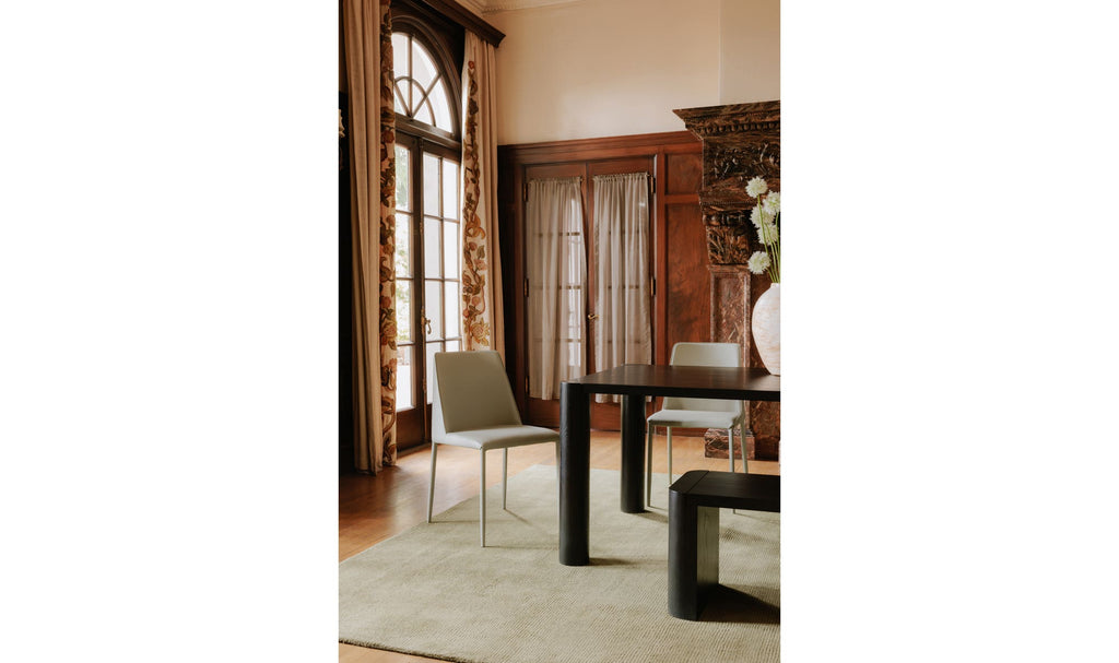 Post Dining Bench Small Black view 2