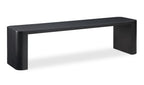 Post Dining Bench Small Black view 4