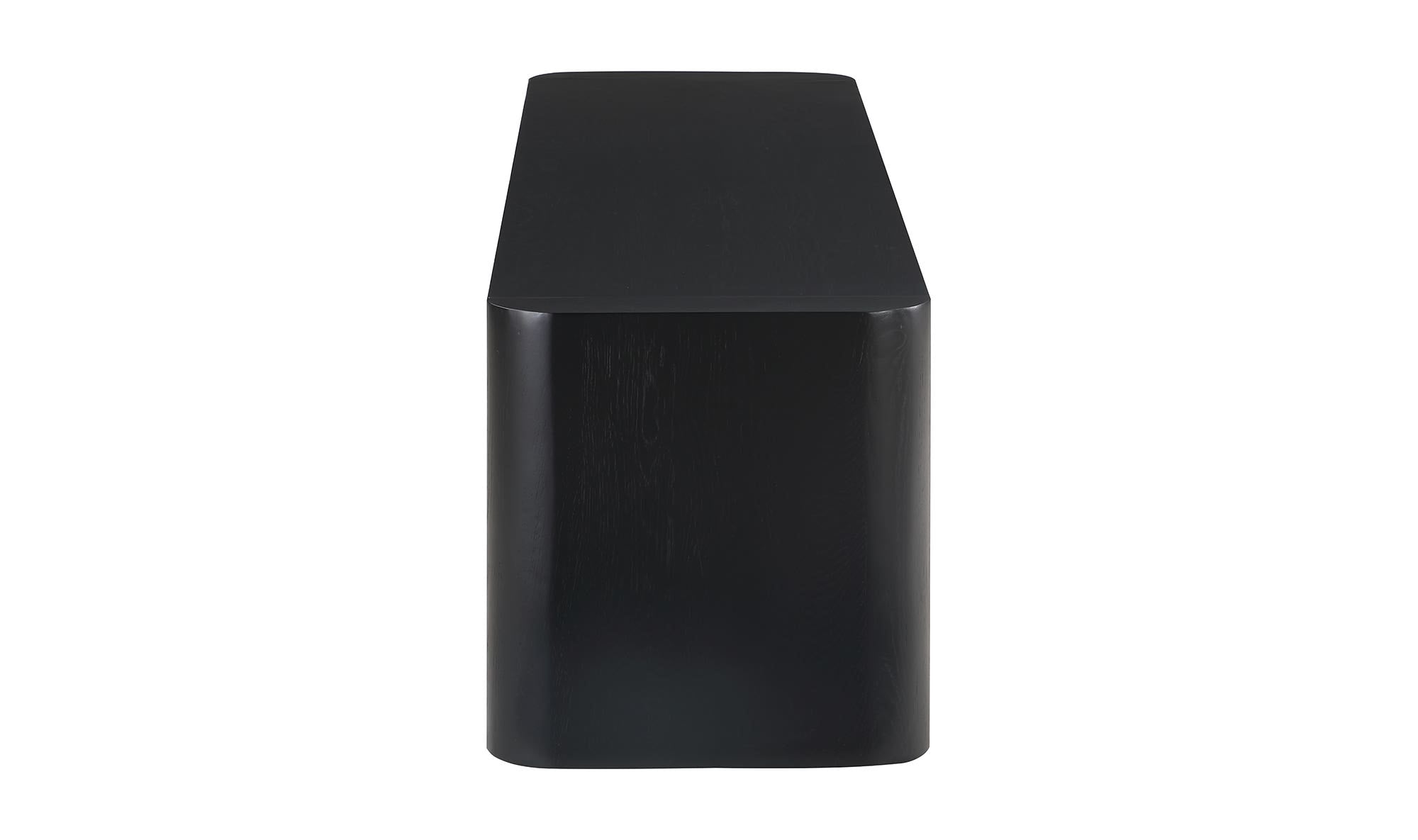 Post Dining Bench Large Black view 17