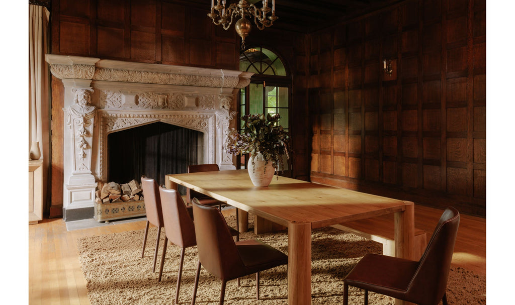 Post Dining Bench Large Natural view 21