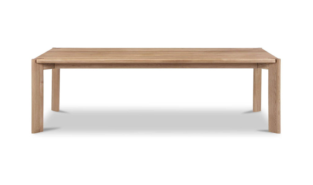 Oak Daifuku Dining Table Brushed Natural Oak