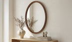 Solid Wood Alcott Oval Mirror