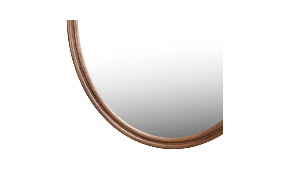 Solid Wood Alcott Oval Mirror