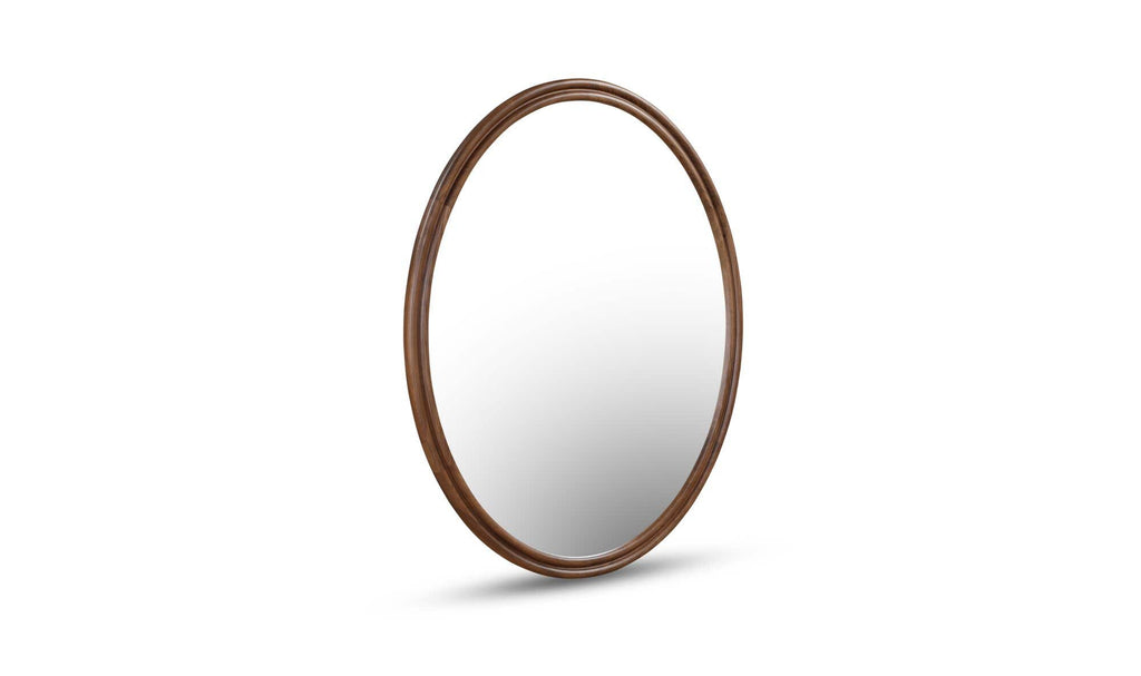 Solid Wood Alcott Oval Mirror