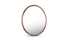 Solid Wood Alcott Small Round Mirror