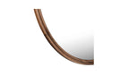 Solid Wood Alcott Large Round Mirror