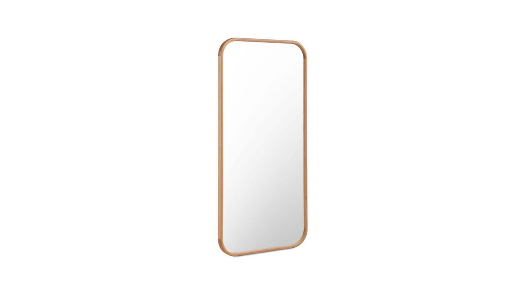 Solid Oak Kai Floor Mirror