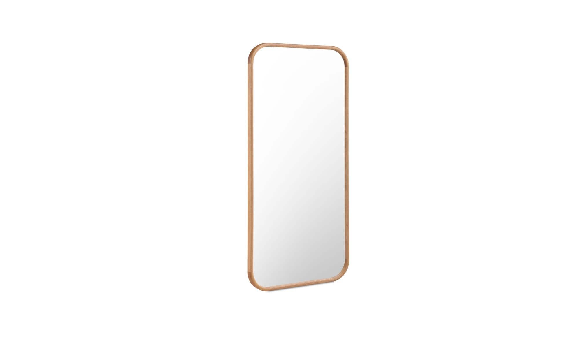 Solid Oak Kai Floor Mirror