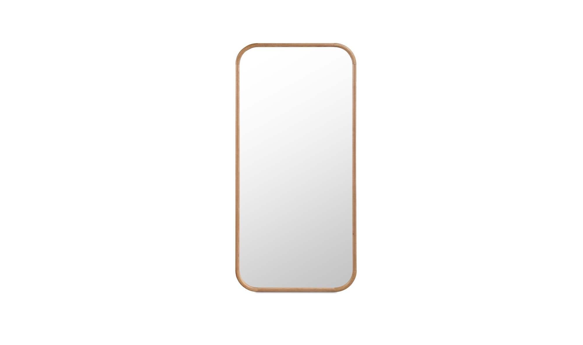 Solid Oak Kai Floor Mirror