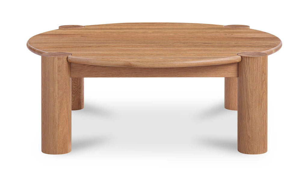 Jack Coffee Table Brushed Natural Oak front
