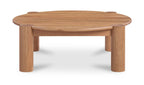 Jack Coffee Table Brushed Natural Oak front