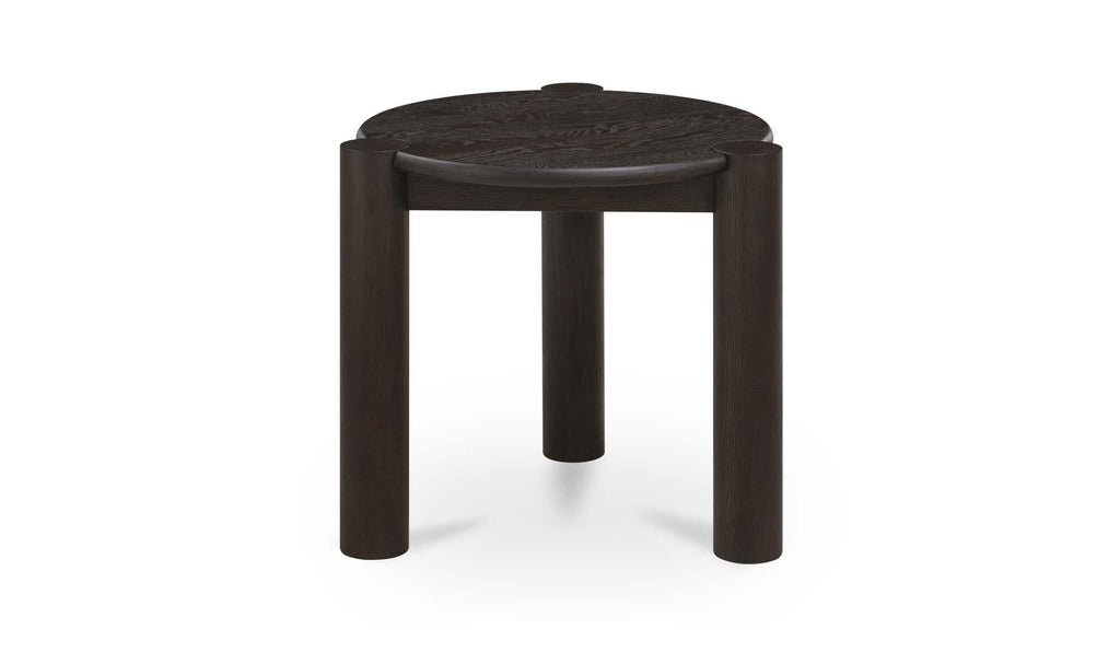 Jack Side Table Brushed Dark Brown