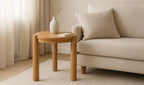 Brushed Natural Oak Jack Side Table