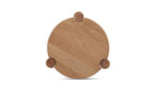 Brushed Natural Oak Jack Side Table
