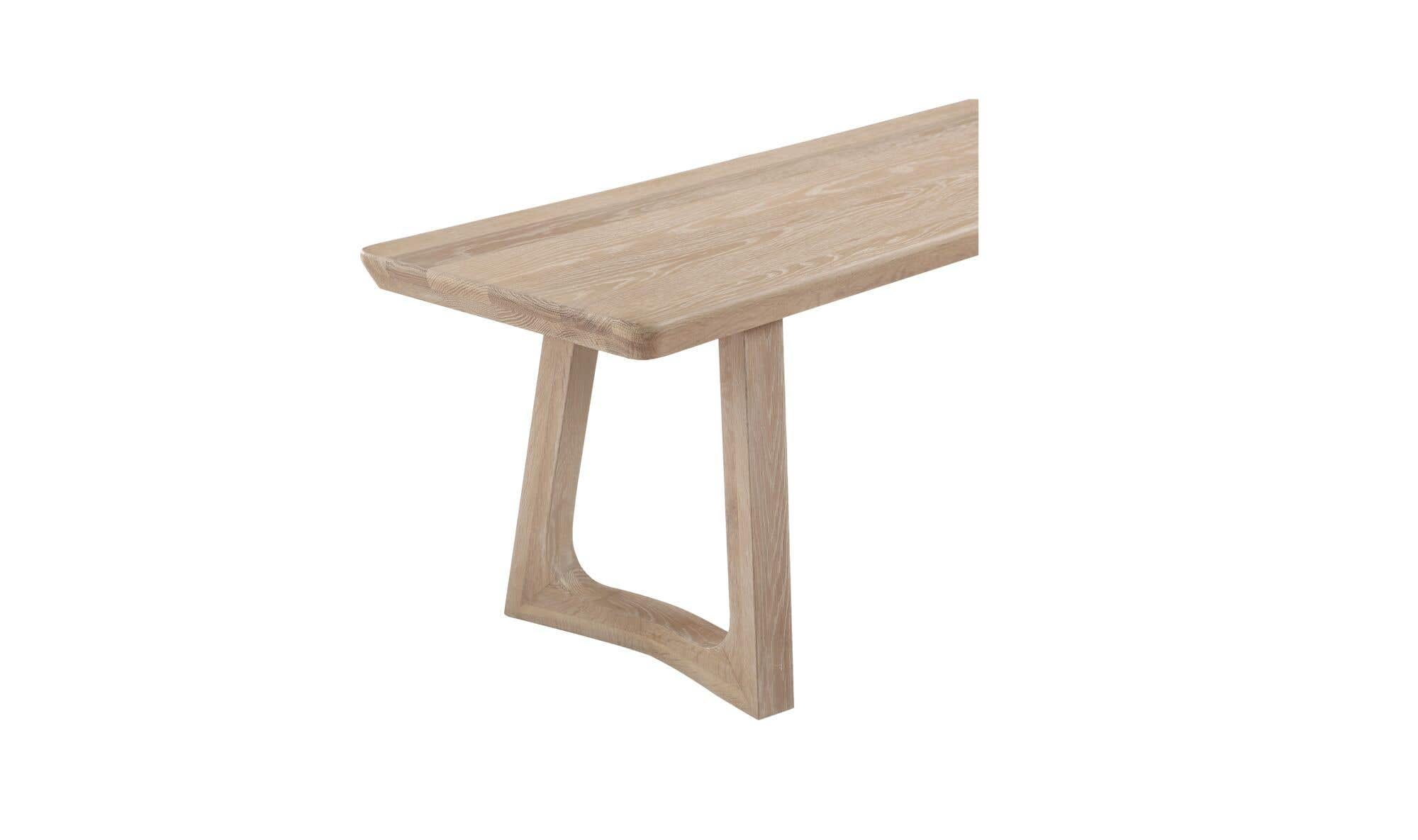 Oak Silas Dining Bench Oak view 6