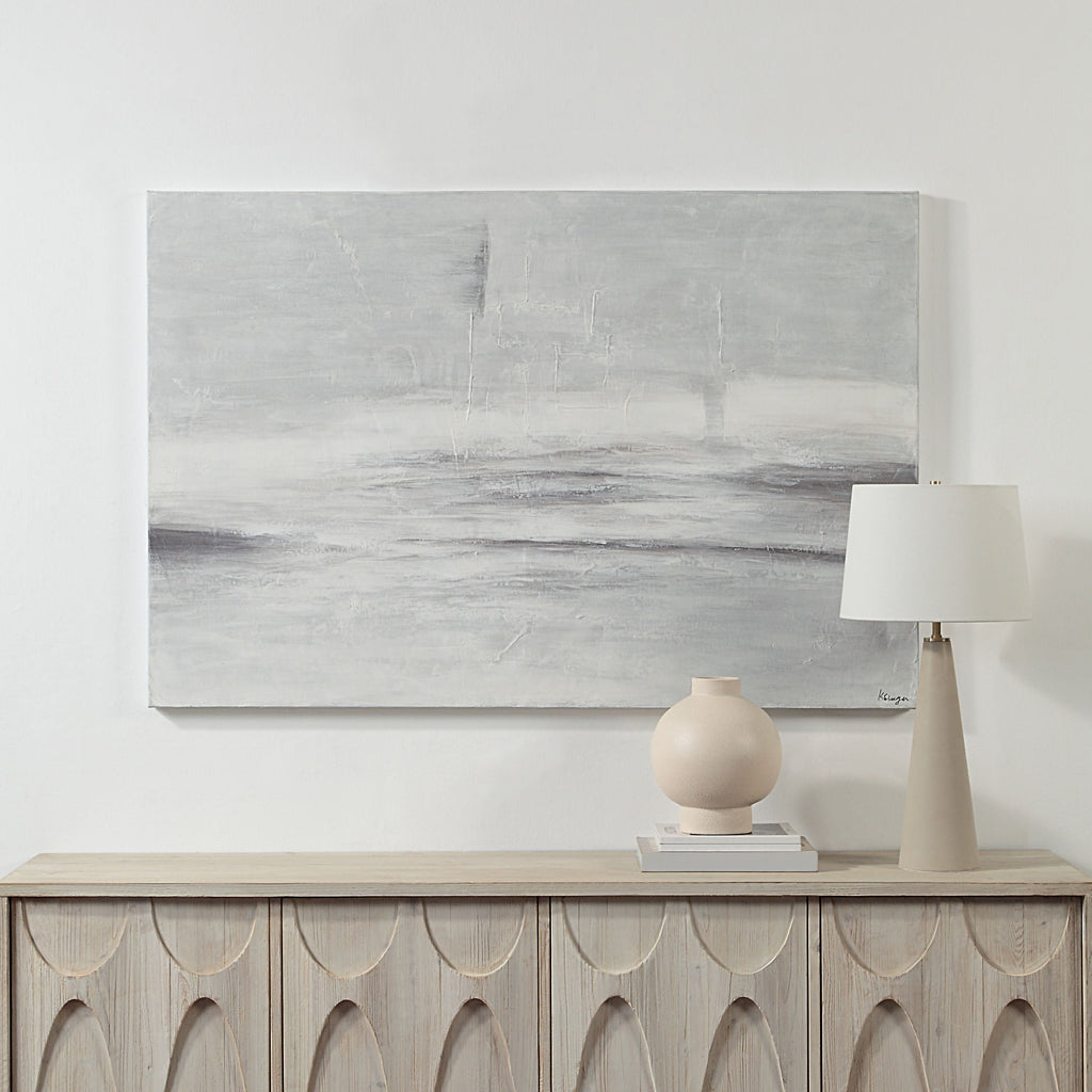 Benalla wall art by Renwil, 100% cotton, natural