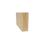 Berkley console table by Moe's Home Collection, natural wood, turned post detail