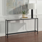 Bodin console table by Renwil, mango wood, natural finish