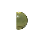 Bonn decorative object by Moe's Home Collection, olive cast glass, hand-formed