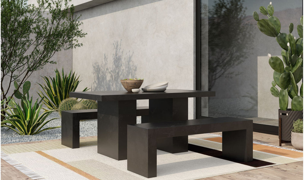 Concrete Outdoor Lazarus Bench 3