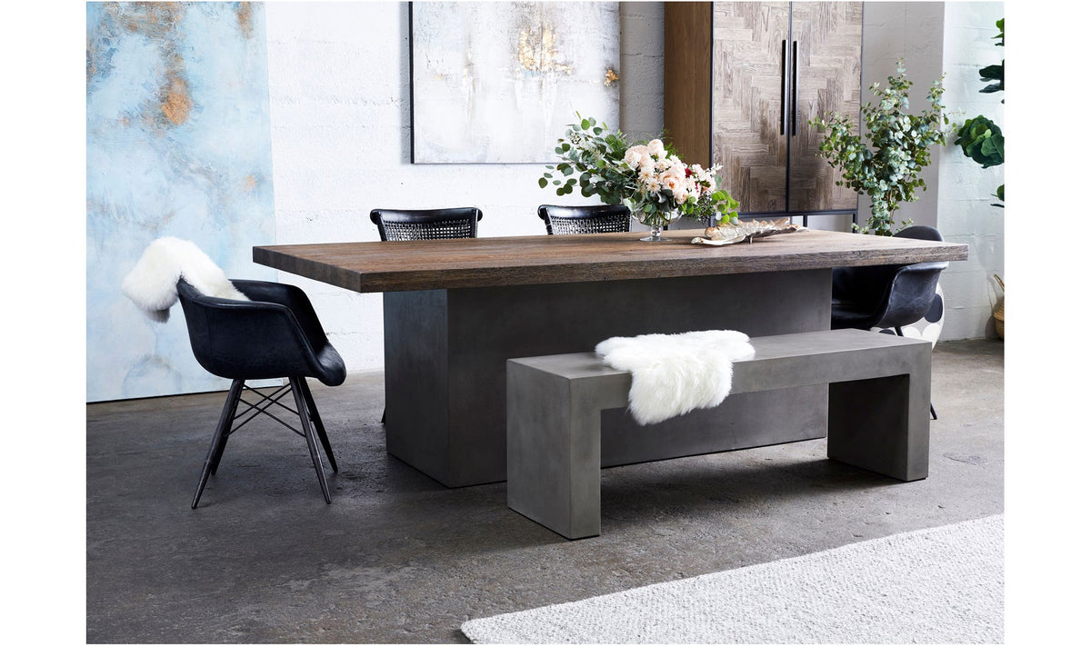 Concrete Outdoor Lazarus Bench 7