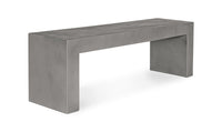 Concrete Outdoor Lazarus Bench 8