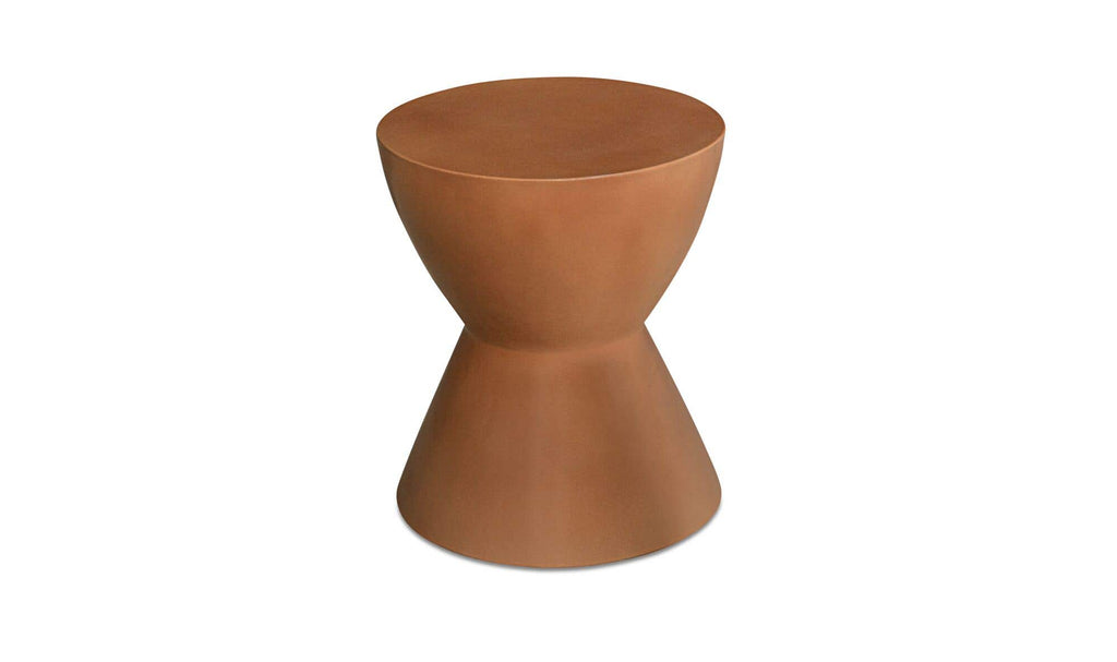 Concrete Outdoor Hourglass Stool 2