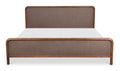 Rye Queen Bed Warm Brown