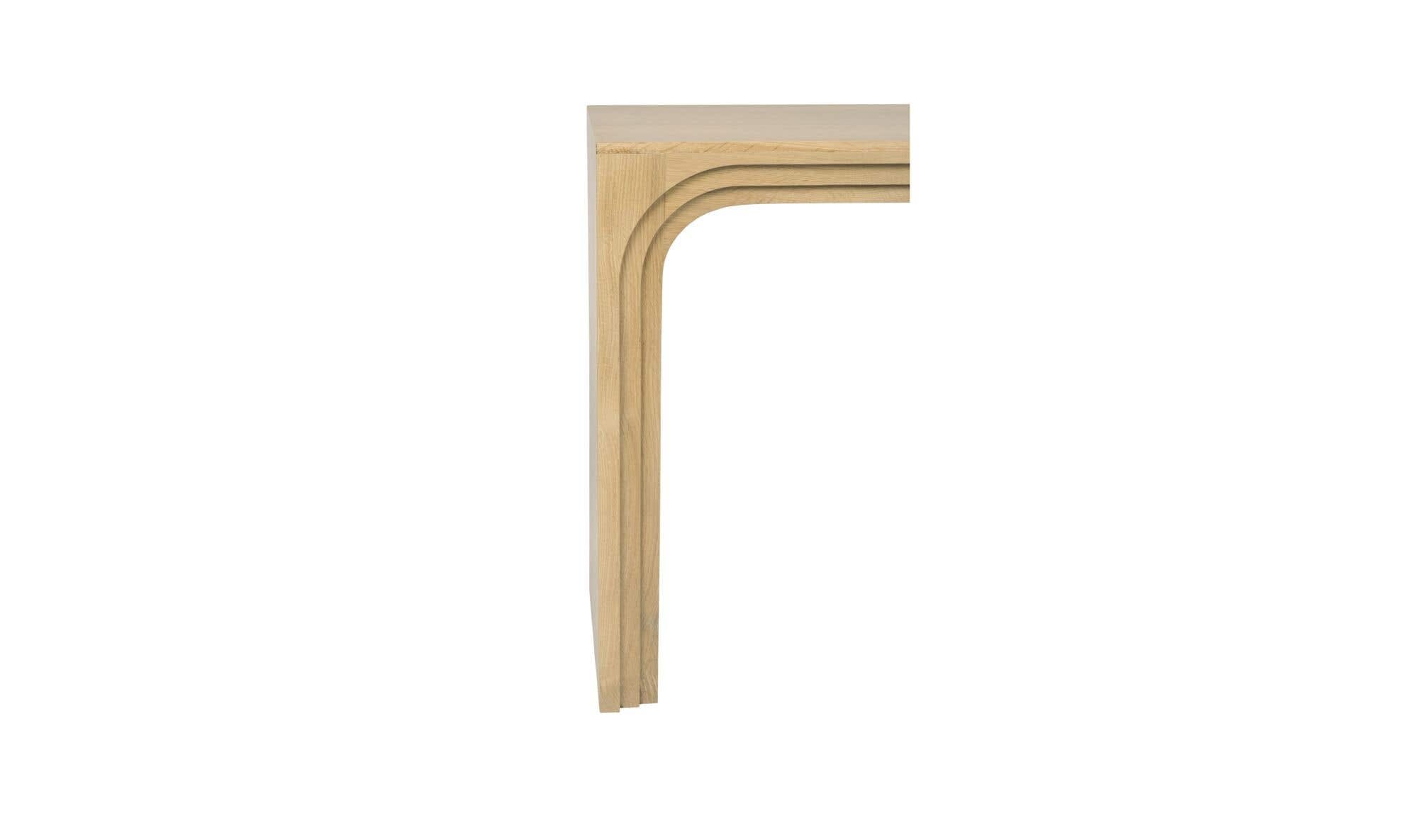 Natural Wood Berkley Console Table