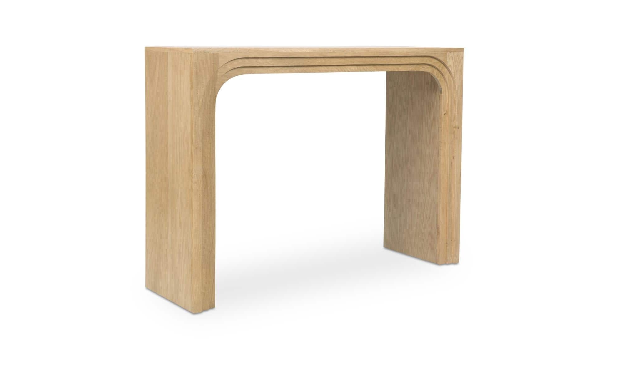 Natural Wood Berkley Console Table