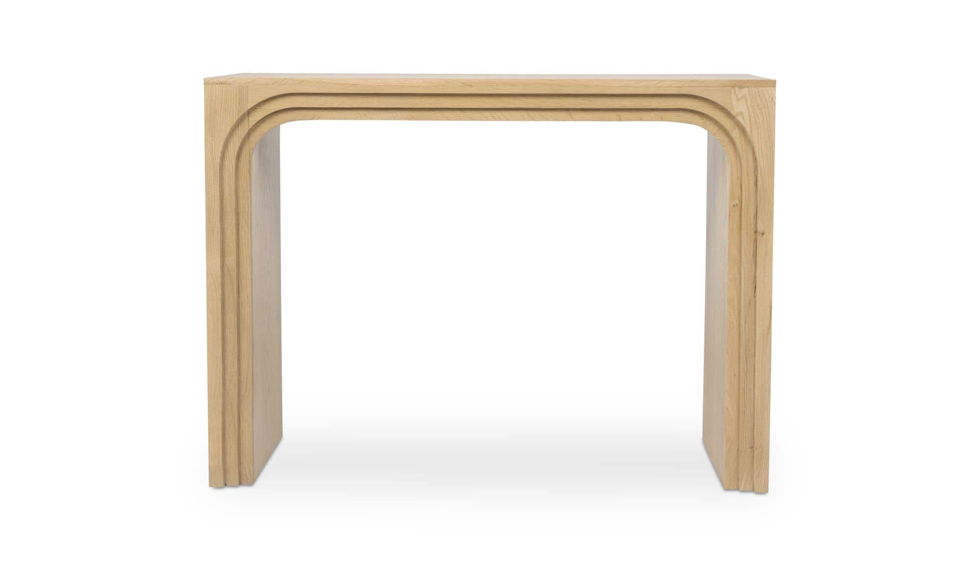 Natural Wood Berkley Console Table
