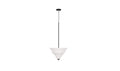 White Ceramic Corrina Pendant Lamp - Small