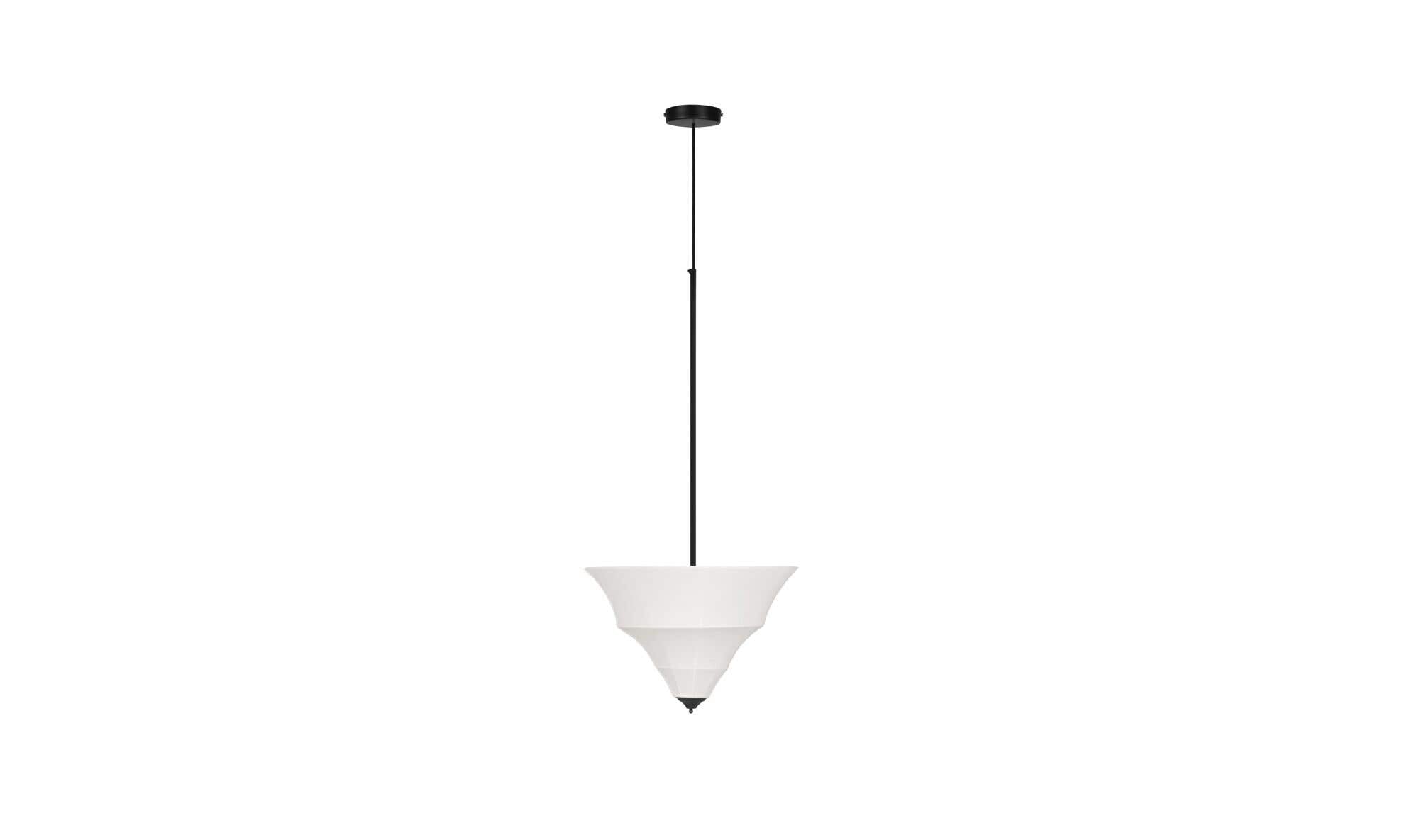White Ceramic Corrina Pendant Lamp - Small